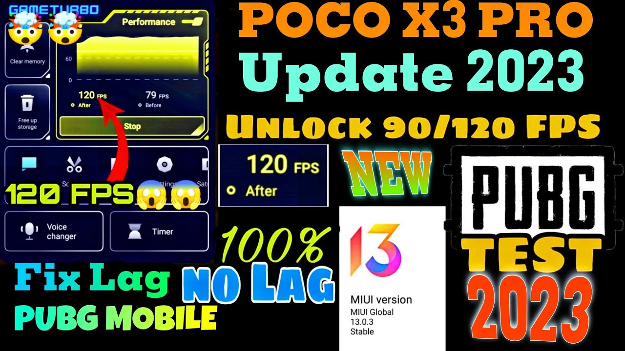 How to Enable 90 FPS Poco X3 Pro 2023 😱 Poco X3 Pro 90 FPS Enable | Fix Lag Poco X3 Pro PUBG