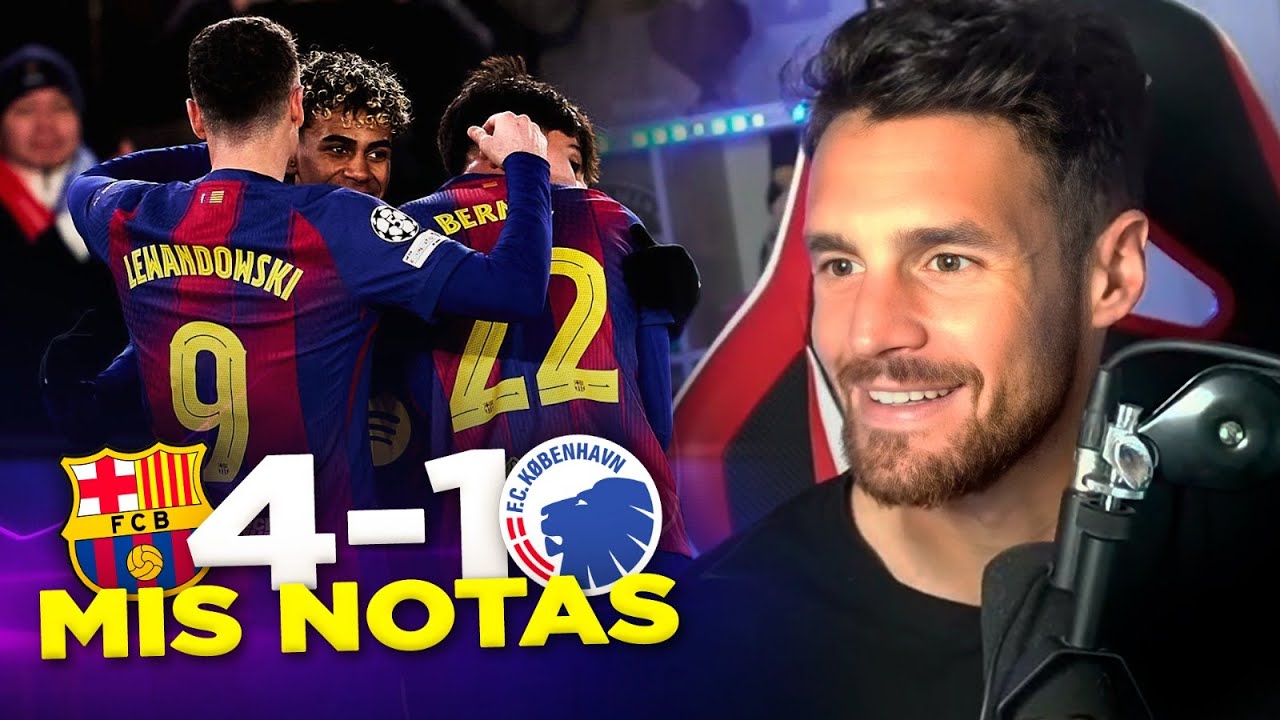 LAS NOTAS DEL FC BARCELONA - COPENHAGEN