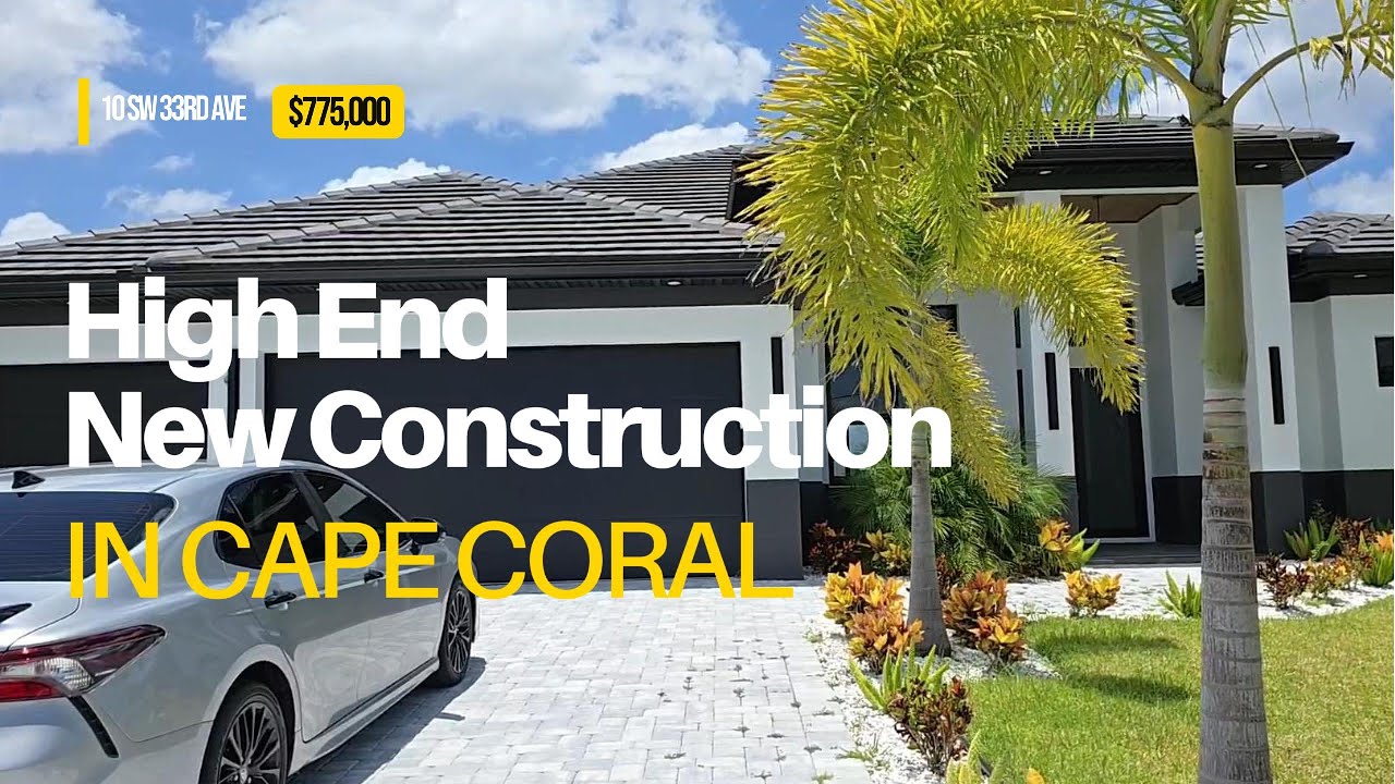 HIGH END NEW CONSTRUCTION HOMES IN CAPE CORAL! 10 SW 33RD AVE / DEALS ARE OUT THERE NOW! #capecoral