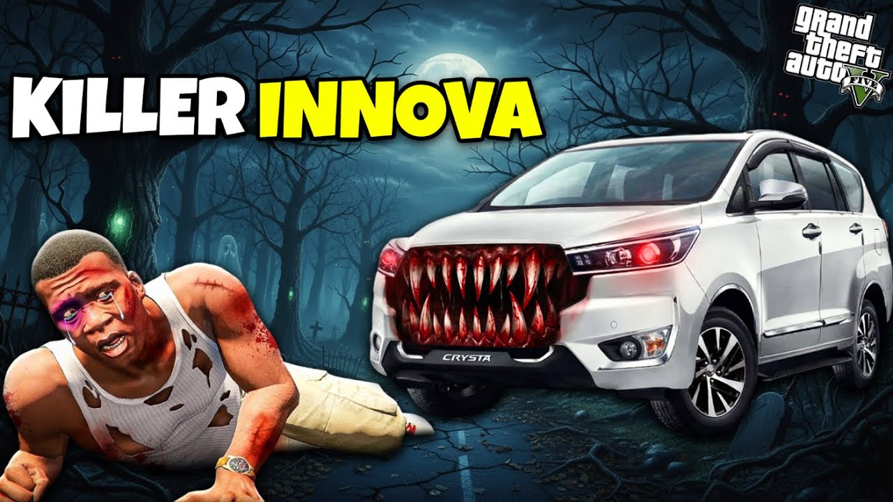 Shinchan and Franklin Found Killer Car Innova in Los Santos | GTA 5