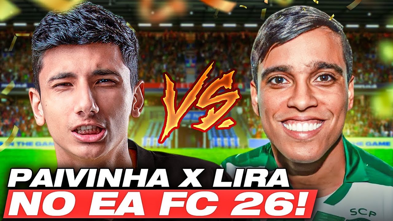 PAIVINHA X LIRA NO EA FC 26! PEGOU FOGO 🔥