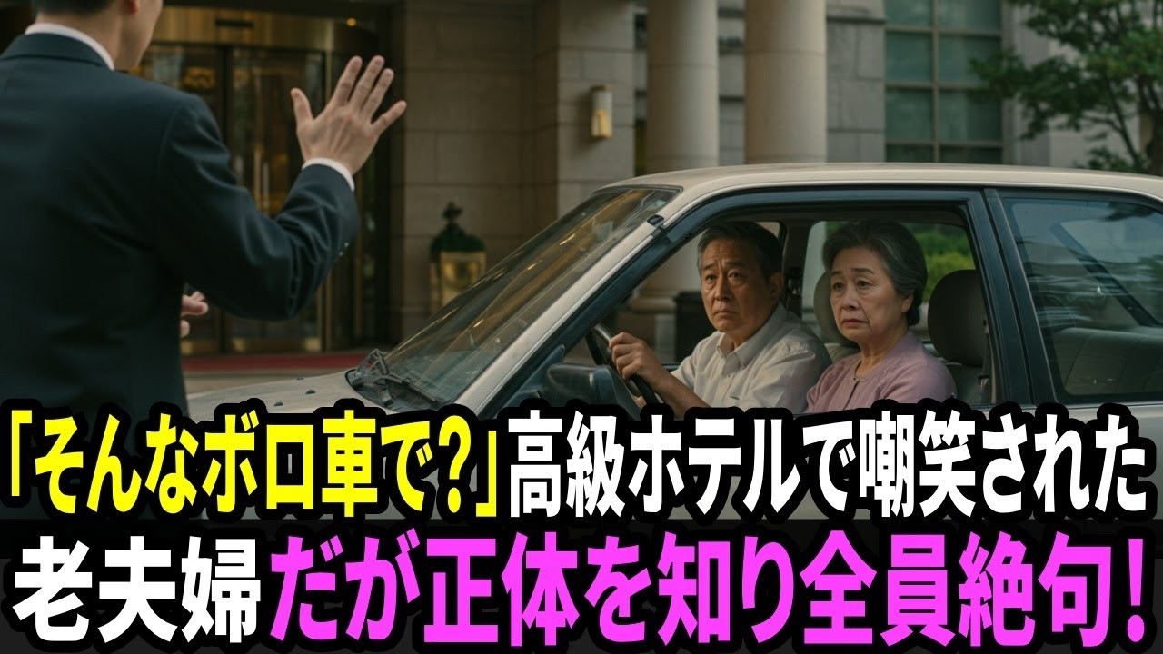 「そんなボロ車で？」高級ホテルで嘲笑された老夫婦。だがその30分後、支配人が凍りついた――。