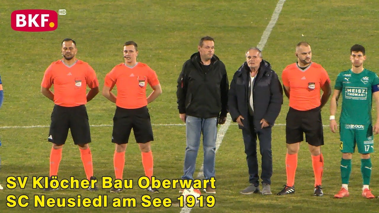 21. 3. 2025 - Fußball Regionalliga Ost - SV Klöcher Bau Oberwart : SC Neusiedl am See 1919 - BKF TV