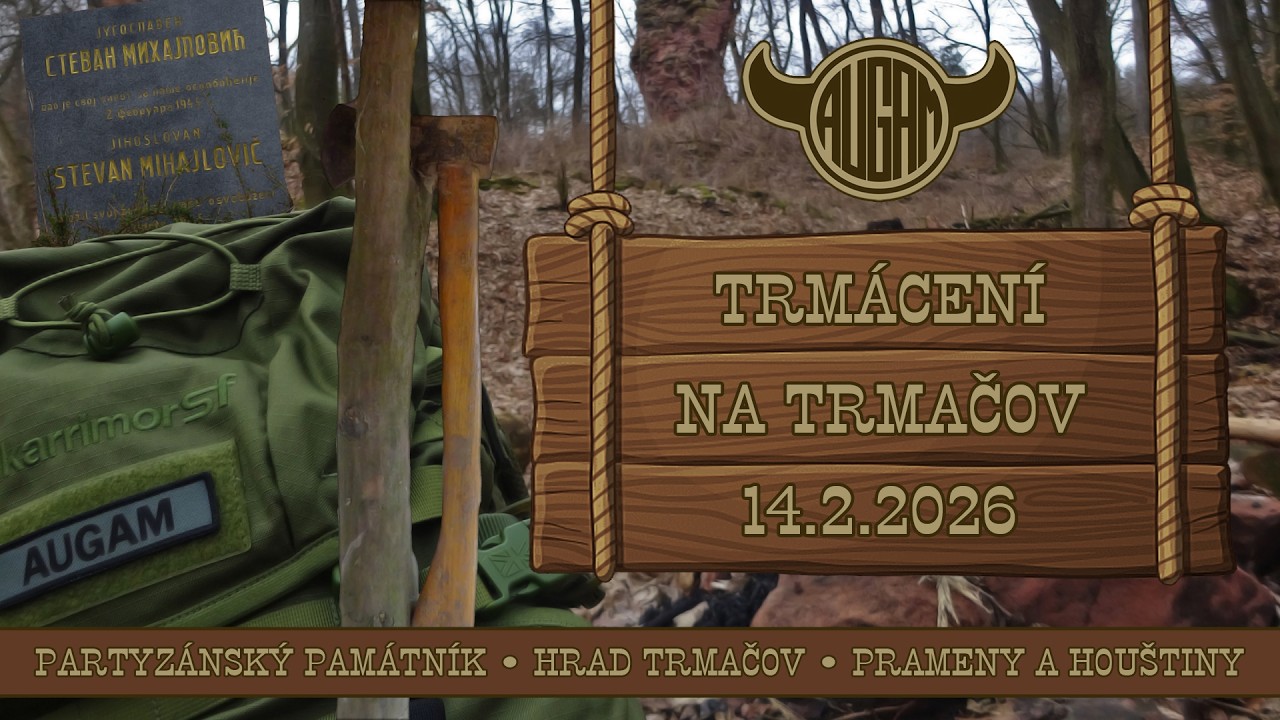 TRMÁCENÍ NA TRMAČOV (14.2.2026) • partyzánský památník • hrad Trmačov • rokliny a prameniště •