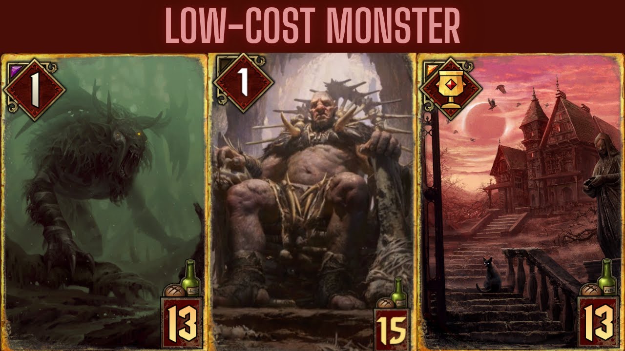 Gwent | Ogroid Thrive | Monster Budget deck