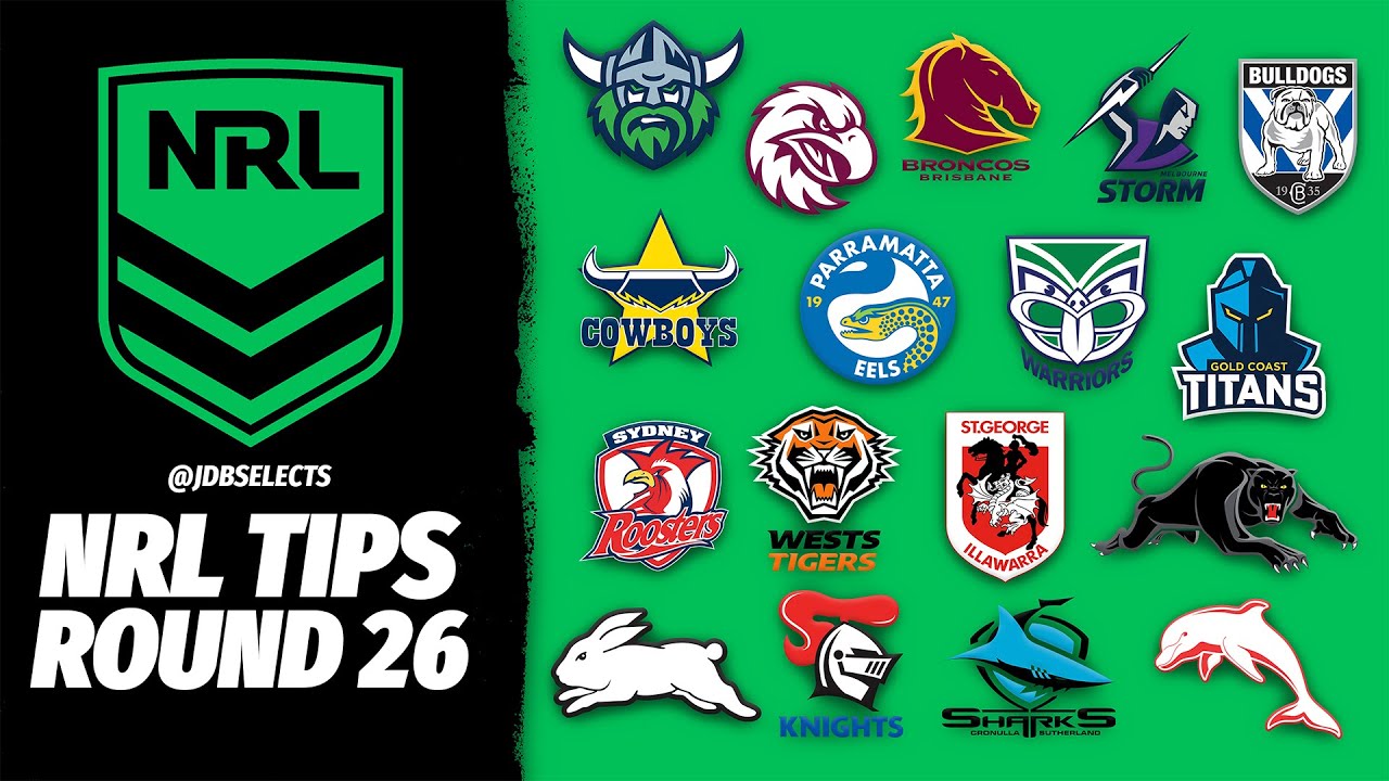 NRL TIPS & PREDICTIONS - ROUND 26 2025