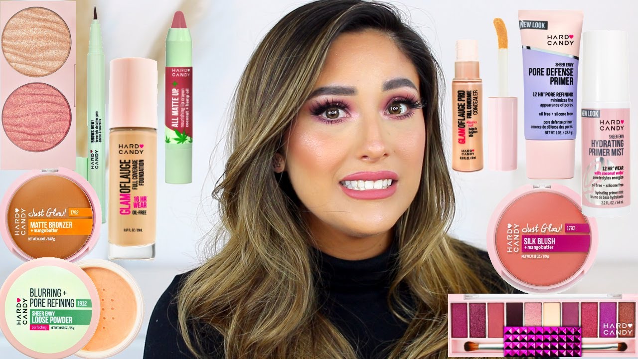 FULL FACE OF HARD CANDY MAKEUP | HITS & MISSES
