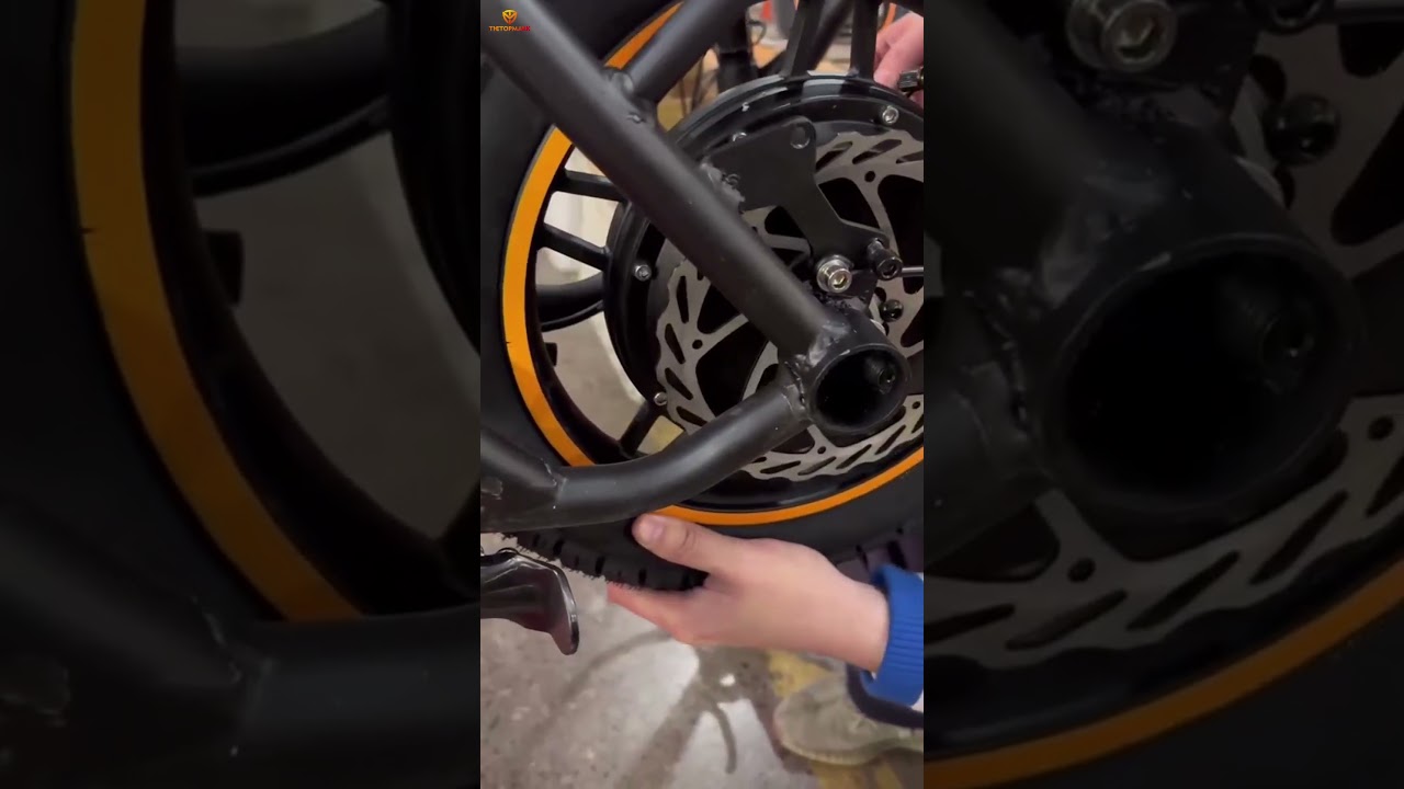 THETOPMARK KuKirin C1Pro Replace the motor #thetopmark #ad #fix #ebike