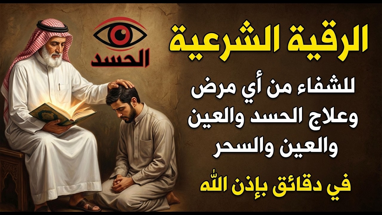 شاهد خروج الحسد والعين والهم والغم والأمراض من جسمك بعد سماع لهذا الحرز المبارك- وراقب النتيجة
