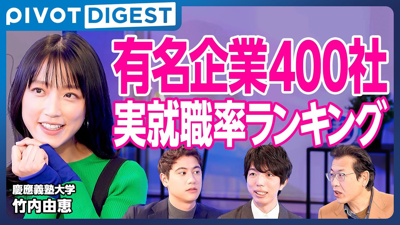 【DIGEST】ここ数十年で偏差値が上がった・下がった大学／企業から見たイメージ・就職力／独断！私大ポジショニングマップ／専門家の激推し大学