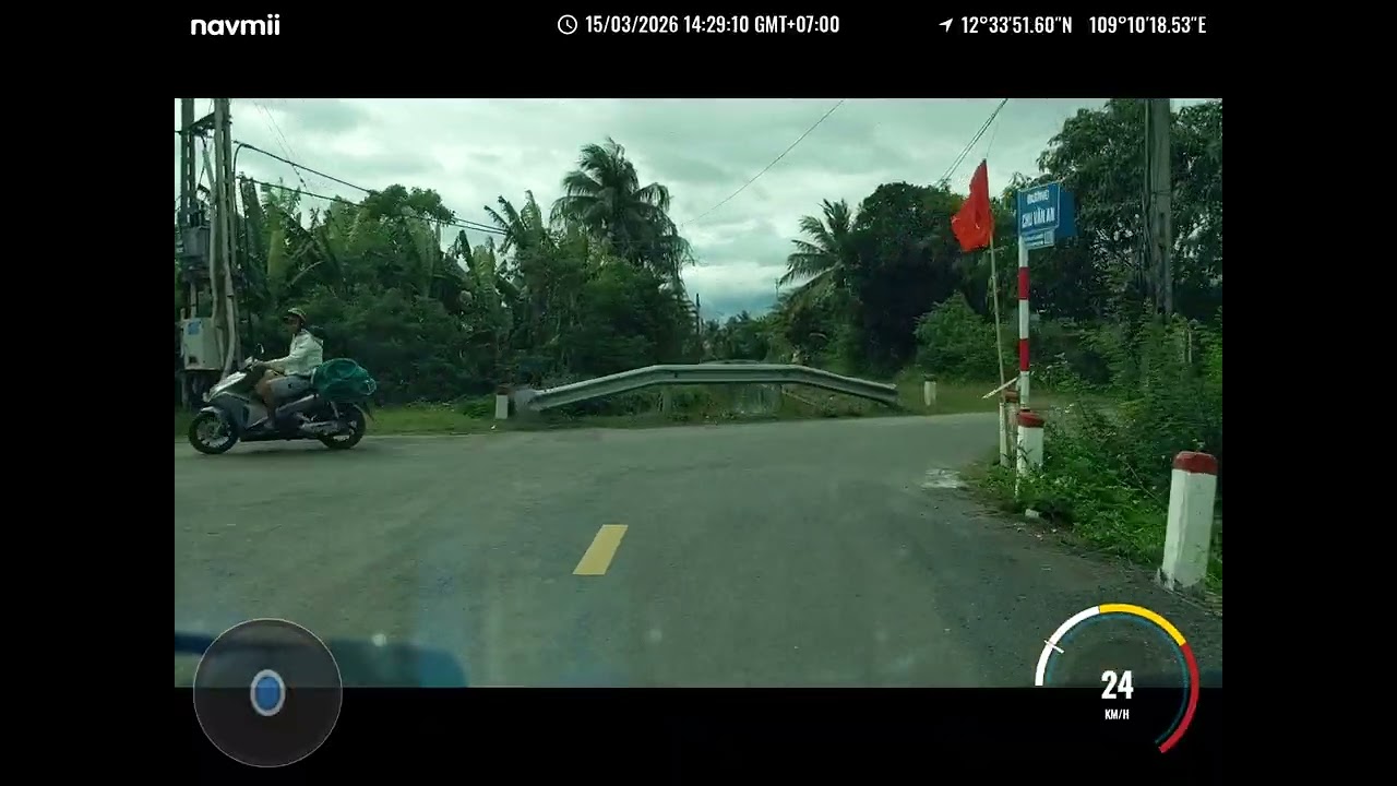 Đường từ thôn Ninh Thọ ra Ngã 4 Đá Bàn trưa 15/3/2026_nhà bác Sơn cafesang