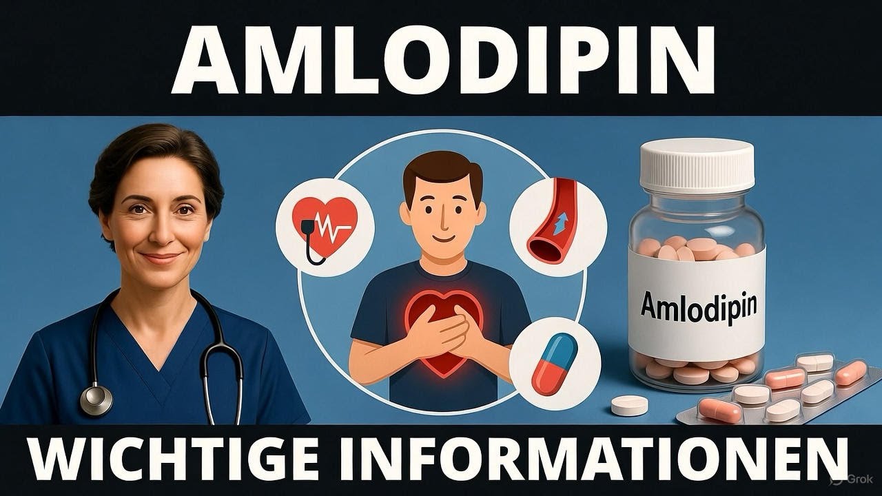 Amlodipin: Wirkungen, korrekte Dosierung & wichtige medizinische Hinweise
