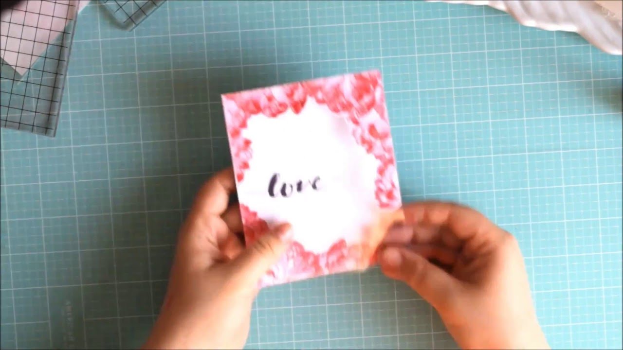 Peony card tutorial