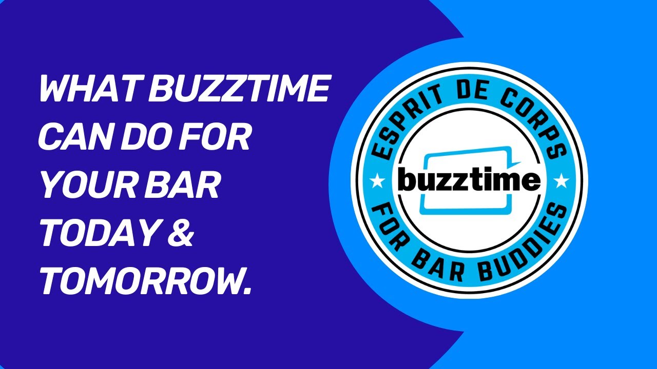 What Buzztime can do for your Bar Today & Tomorrow - Webinar