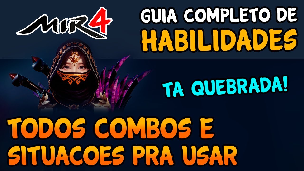 MIR4 - Guia completo de Combos e Habilidades da Arqueira (quando e como usar em cada situação)
