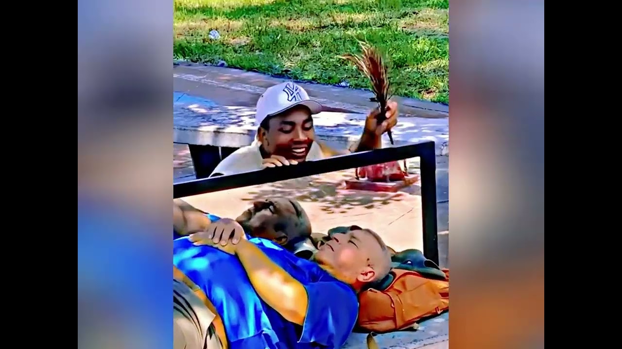 Trying to stay calm while panicking inside