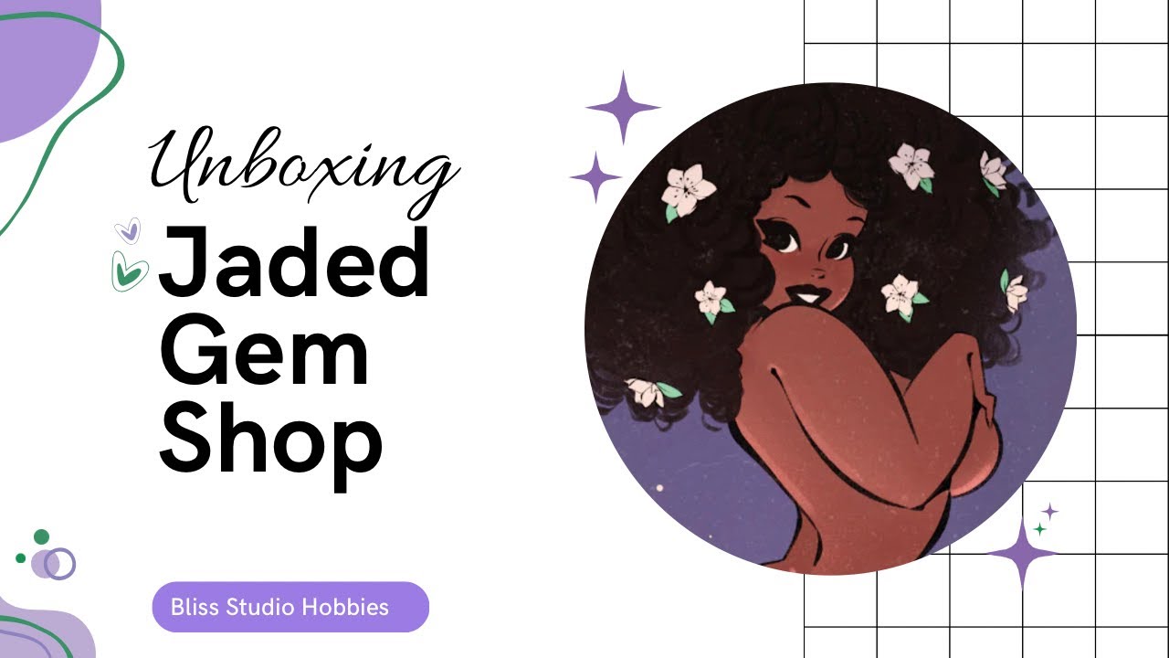 Jaded Gem Shop Unboxing | Peaches | Diamond Painting