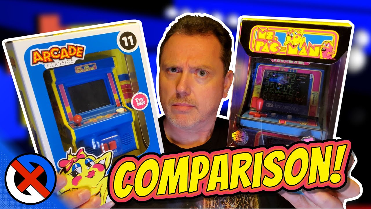 Ms. Pac-Man: Arcade Classics vs My Arcade | Мини-аркадное противостояние!