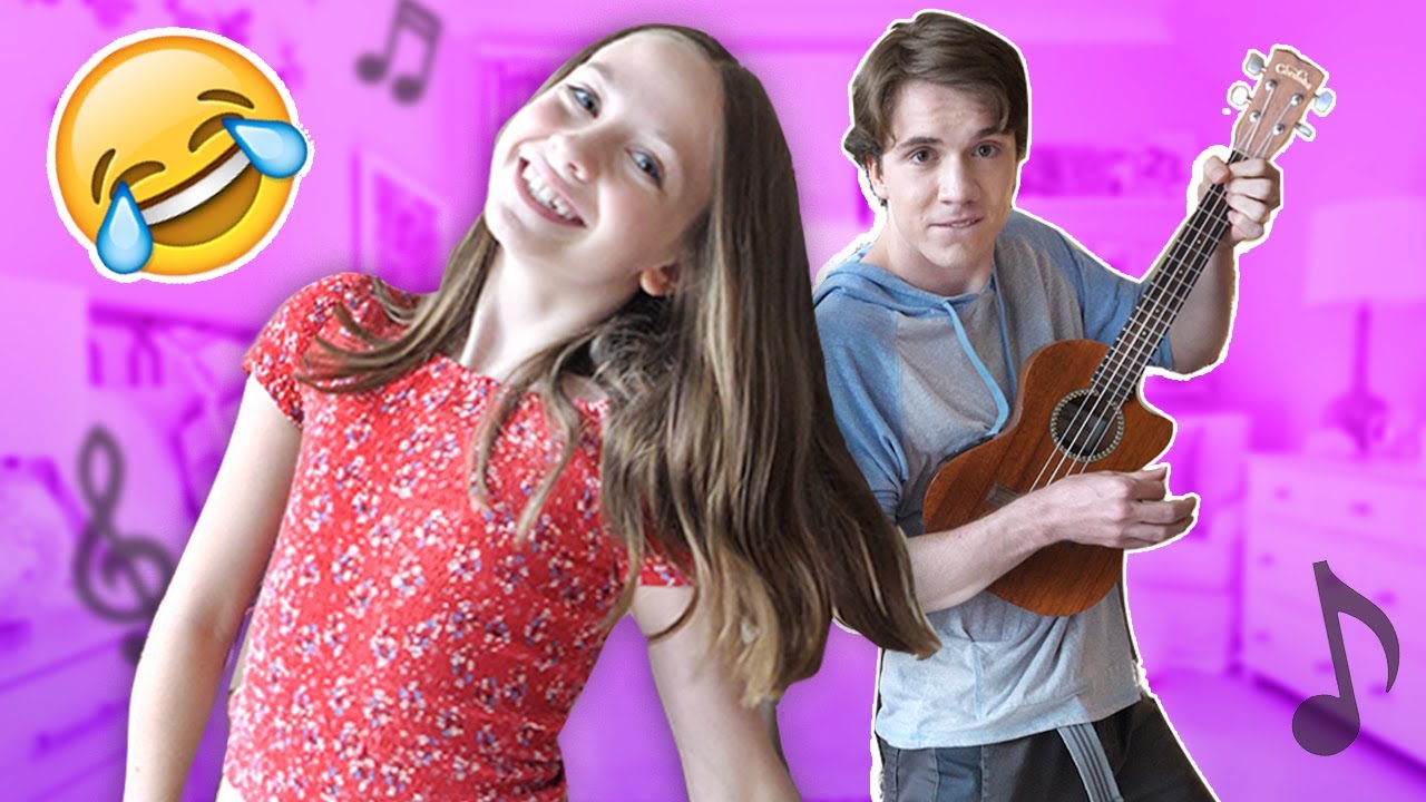 My First Duet With My Brother *SUPER FUNNY* - Build Me Up Buttercup Cover