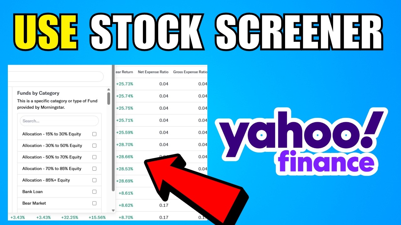 How To Use The Yahoo Finance Stock Screener (2026) (Quick And Easy Guide)