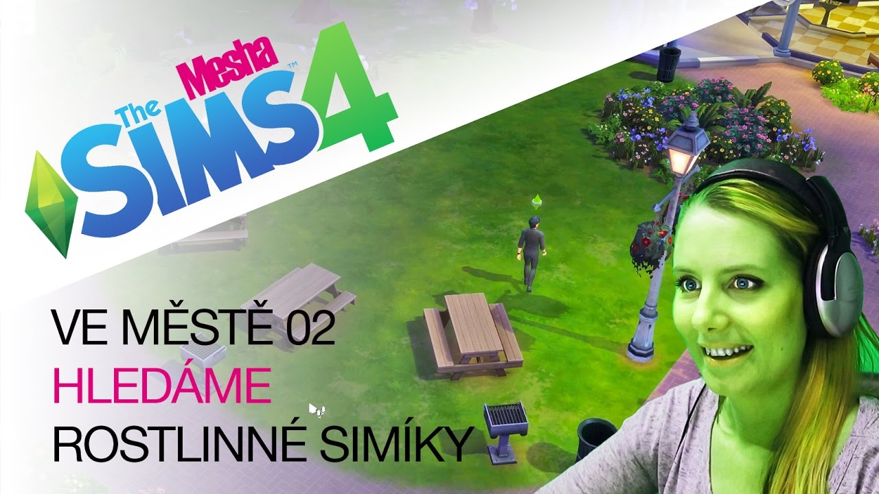 Hledáme rostlinné Simíky ● The Sims 4 - Ve městě 02