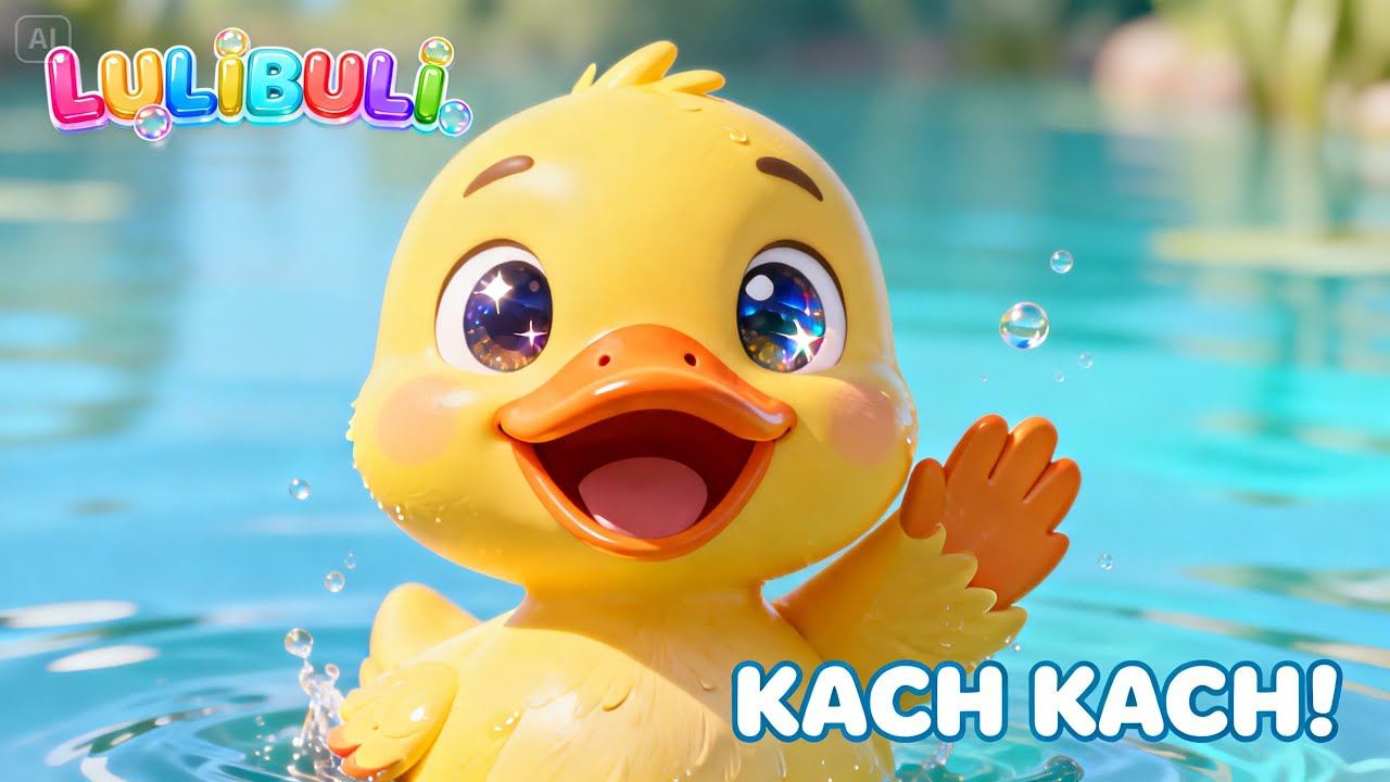 Kach Kach Kačka 🦆 Veselá Písnička pro Děti | LULIBULI