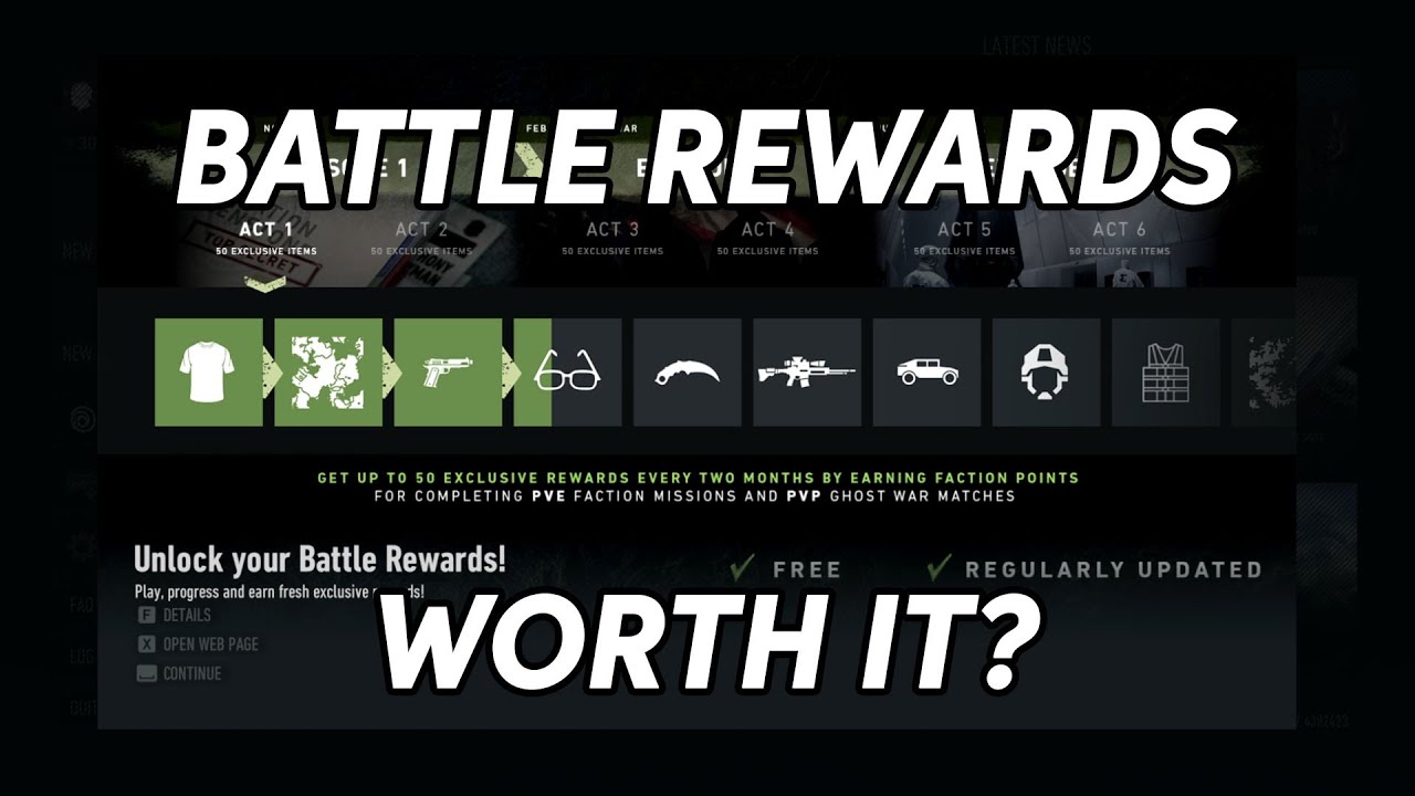 Ghost Recon Breakpoint &ndash; Battle Rewards