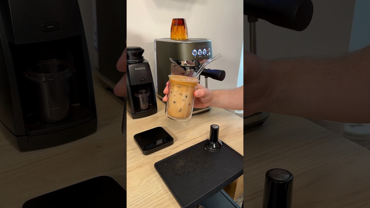 Как приготовить эспрессо с коричневым сахаром! #кофе