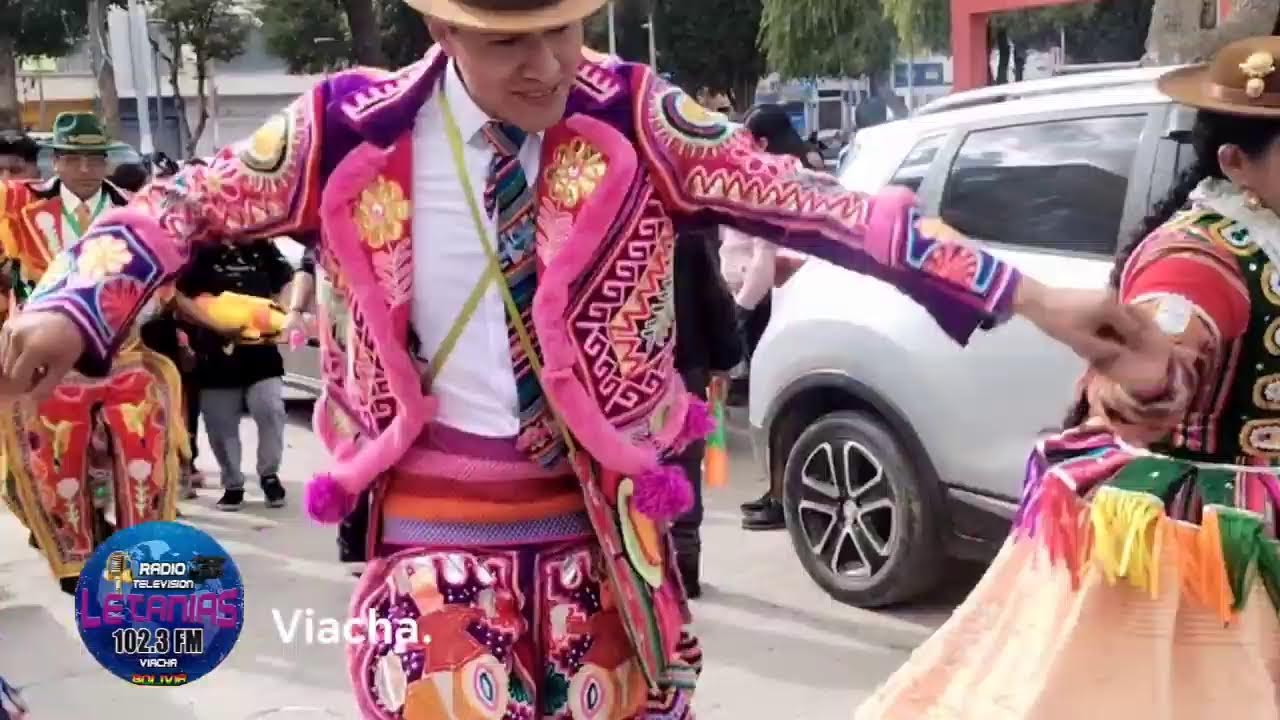 Caravana carnavalera del sindicato Transporte Pesado Víacha