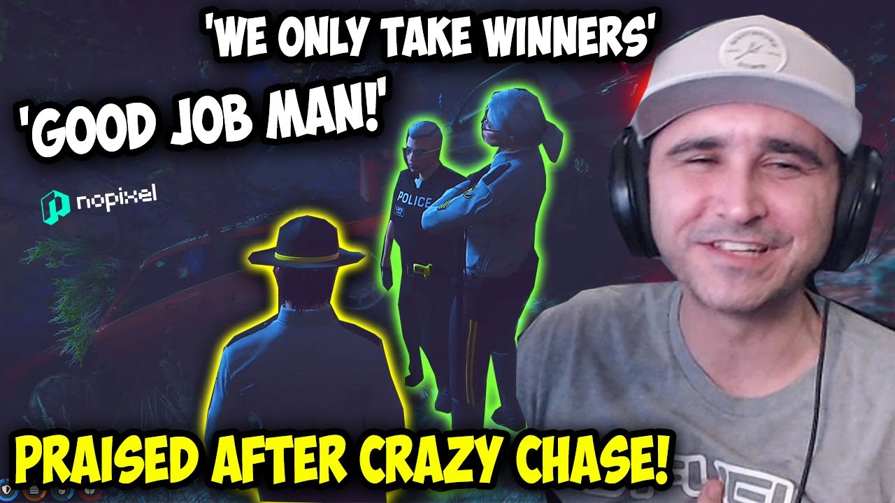 Summit1g Gets PRAISED For This After Police Chase! | GTA 5 NoPixel RP