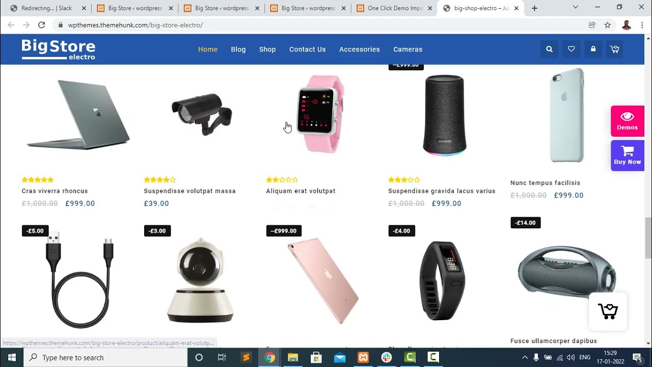 Big Store : How To Make a Electronic Store in WordPress | ONLINE STORE | ThemeHunk