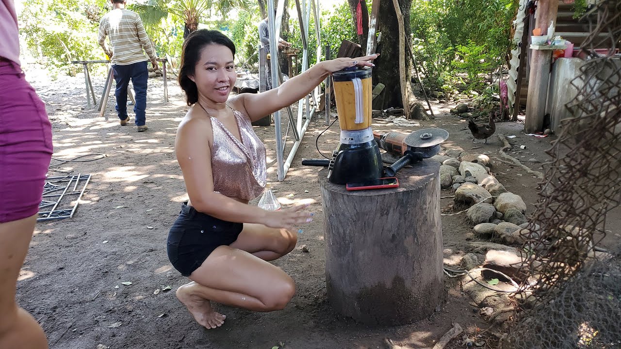 Lupita León Ya Esta Alistando Los Preparativos para LA SOPA DE PESCADO - Se acerca el Almuerzo