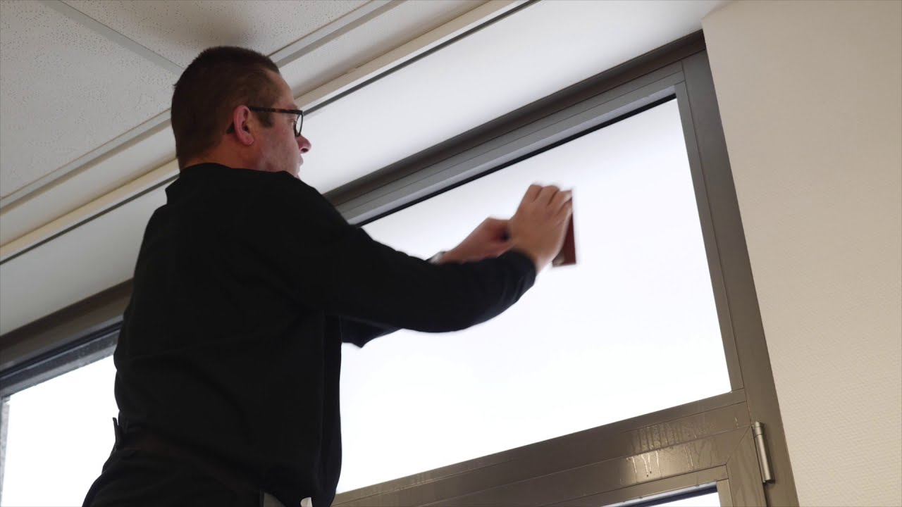 How to install 3M Daylight Redirecting Film