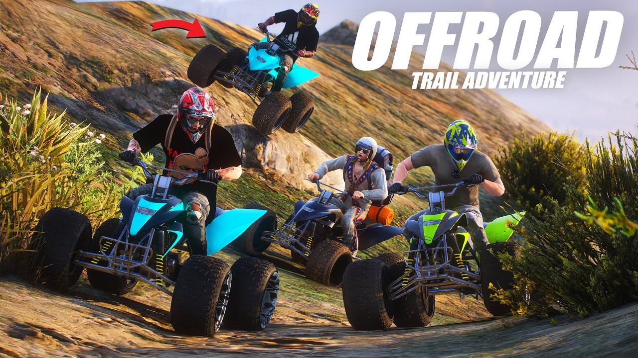 OFFROAD TRAIL ADVENTURE, PEGUNUNGAN, PEMANDANGAN YANG INDAH, VILLA ANGKER - GTA 5 ROLEPLAY