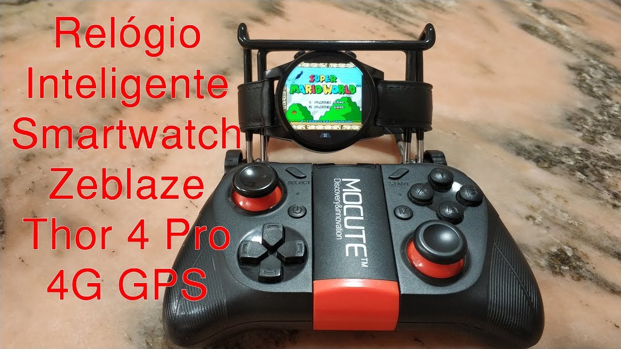 smartwatch game Zeblaze thor pro 4g LTE