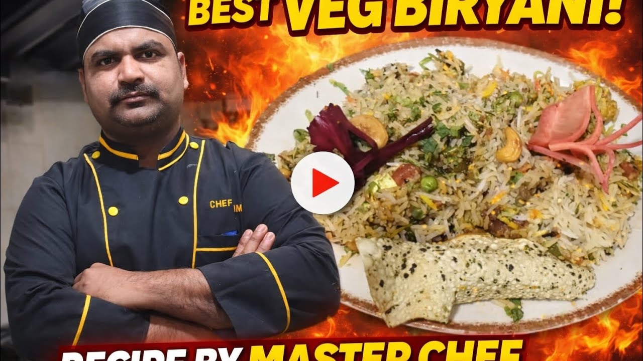 Veg biryani #India #Bihar #Madhubani#hotelchef #Vivah Palace