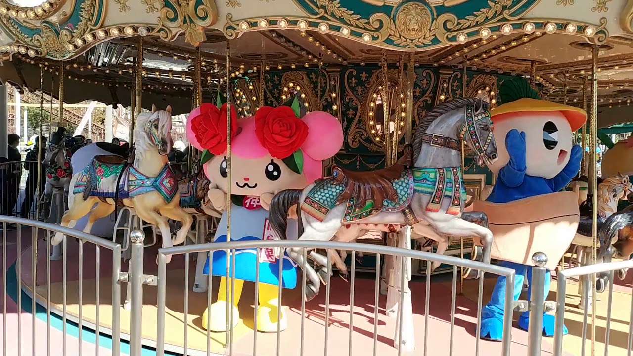 メリーゴーランドに乗ってみた♪