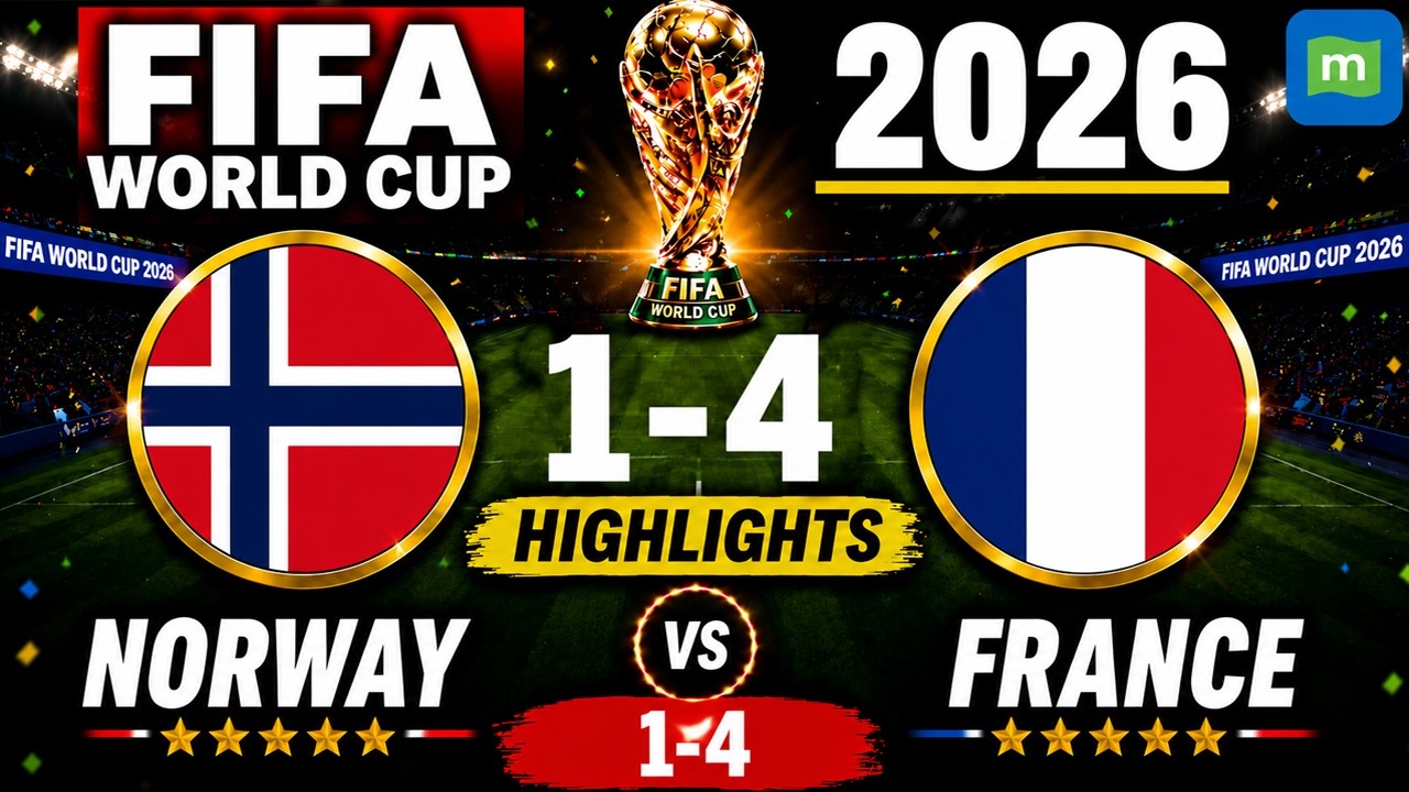 France Beat Norway 4-1! | Norway vs France Full Match Highlights | FIFA World Cup 2026