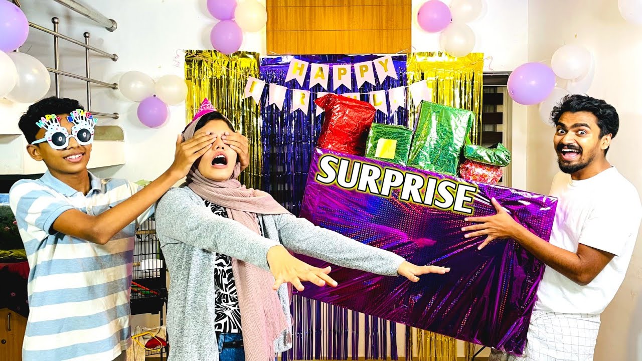 BIRTHDAY SURPRISE FOR HIBA😘HIBA യുടെ ഏറ്റവും വലിയ ആഗ്രഹം സാധിച്ചു കൊടുത്തു 😍