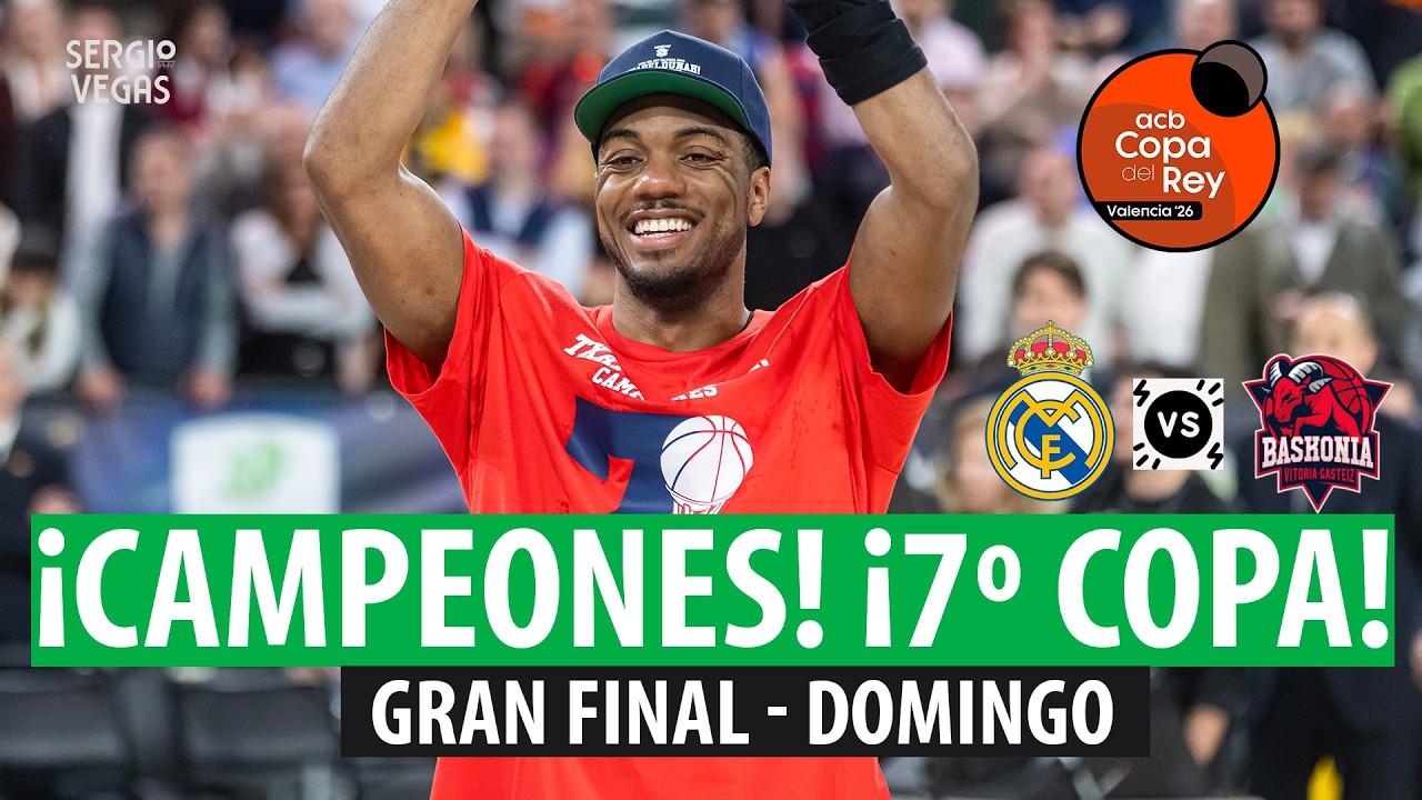 BASKONIA CAMPEÓN de la COPA DEL REY de VALENCIA. CHARLA con XEVI PUJOL ¡FORREST MVP!
