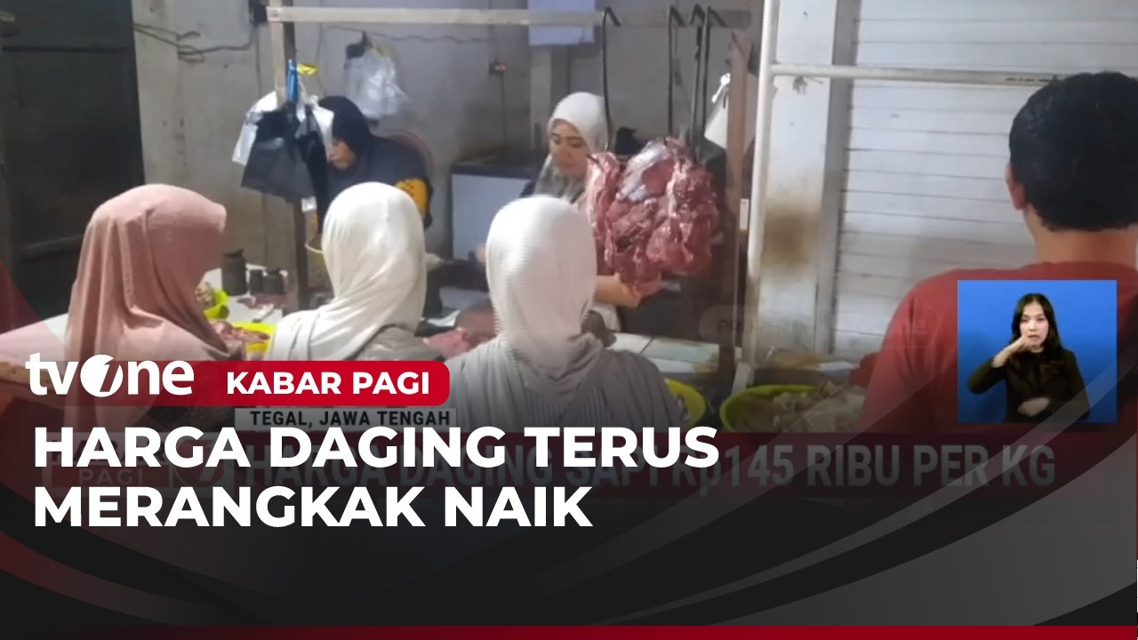 Harga Daging Sapi Tembus Rp145 Ribu Per KG | Kabar Pagi