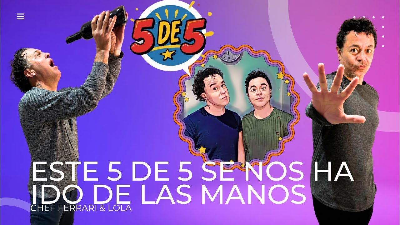 🔥 5 de 5: Solomillo con Pedro Ximénez, champiñones, alcaparras y sésamo | Directo con humor