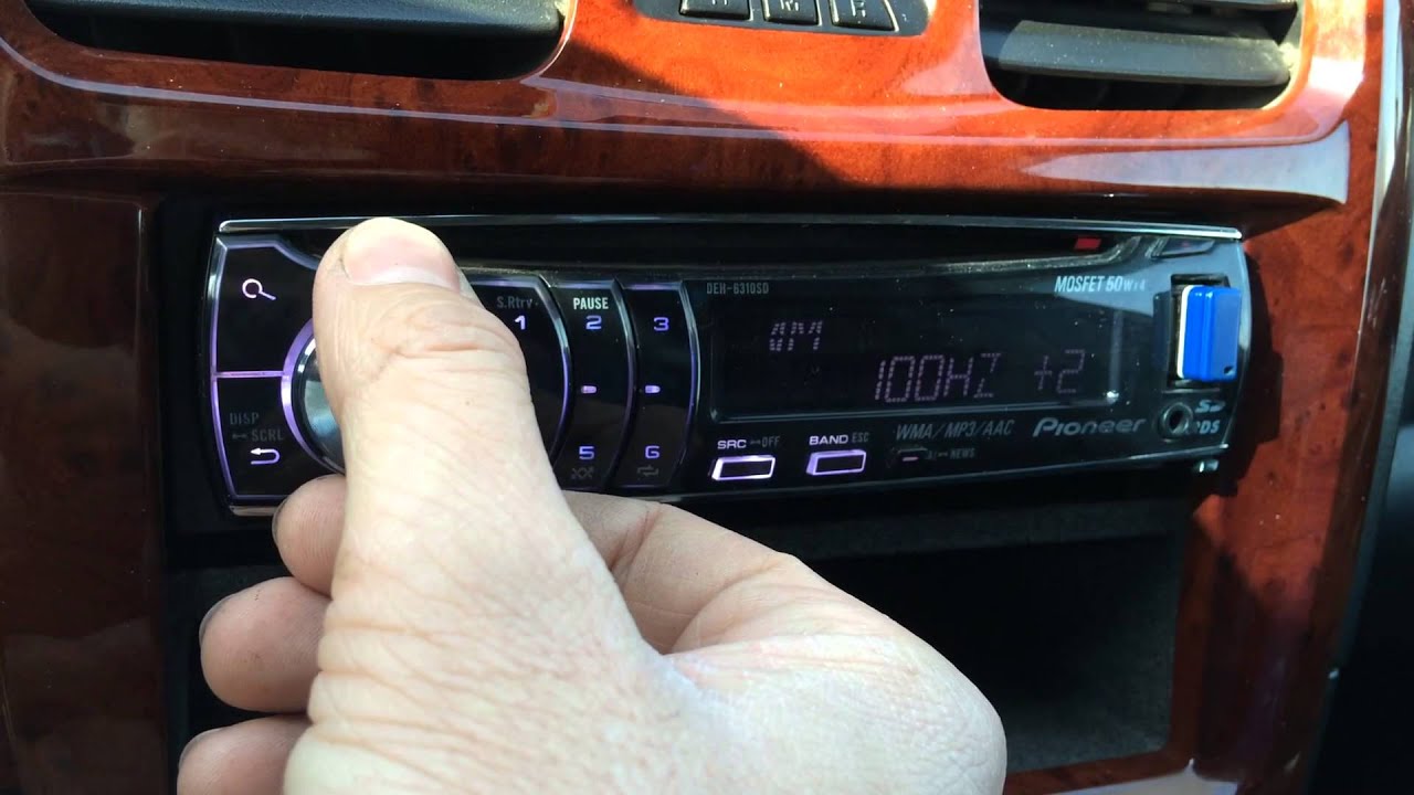 Pioneer 6310sd настройка на повседнев