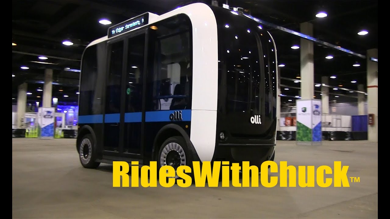 Olli Self Driving 3D Printed Bus LM is Going 