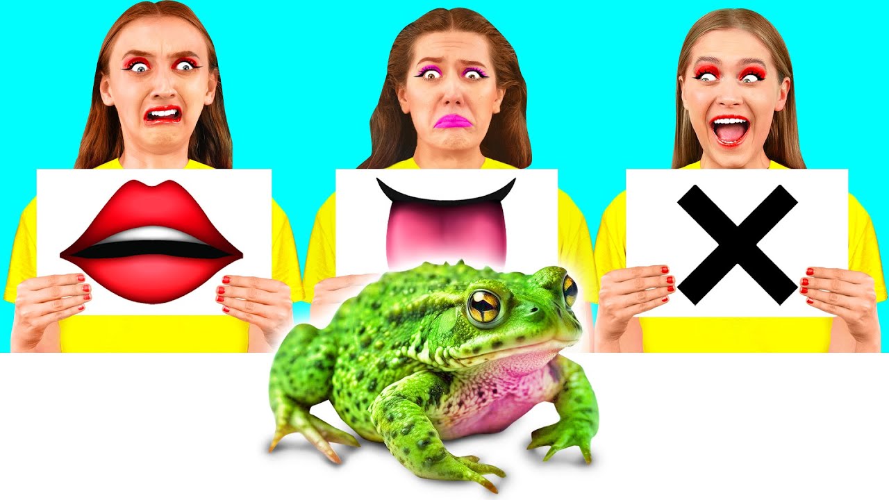 Bei&szlig;en, Lecken oder Nichts Challenge | Lustige Situationen