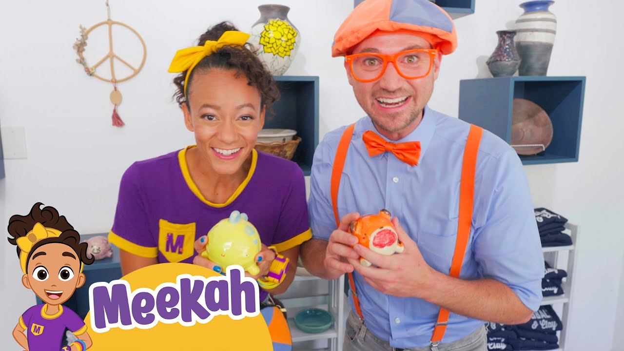 Blippi & Meekah Make Clay Animals! | Meekah Full Episodes | Educational Videos for Kids