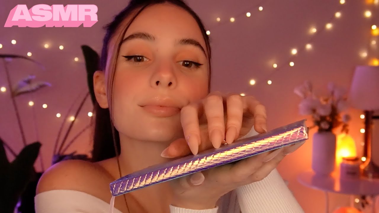 ASMR Tapping Slow&Gentle ☁️💗 nearly no talking (German)