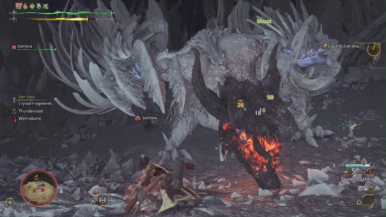 Zoh Shia vs bow. Solo | MHWilds