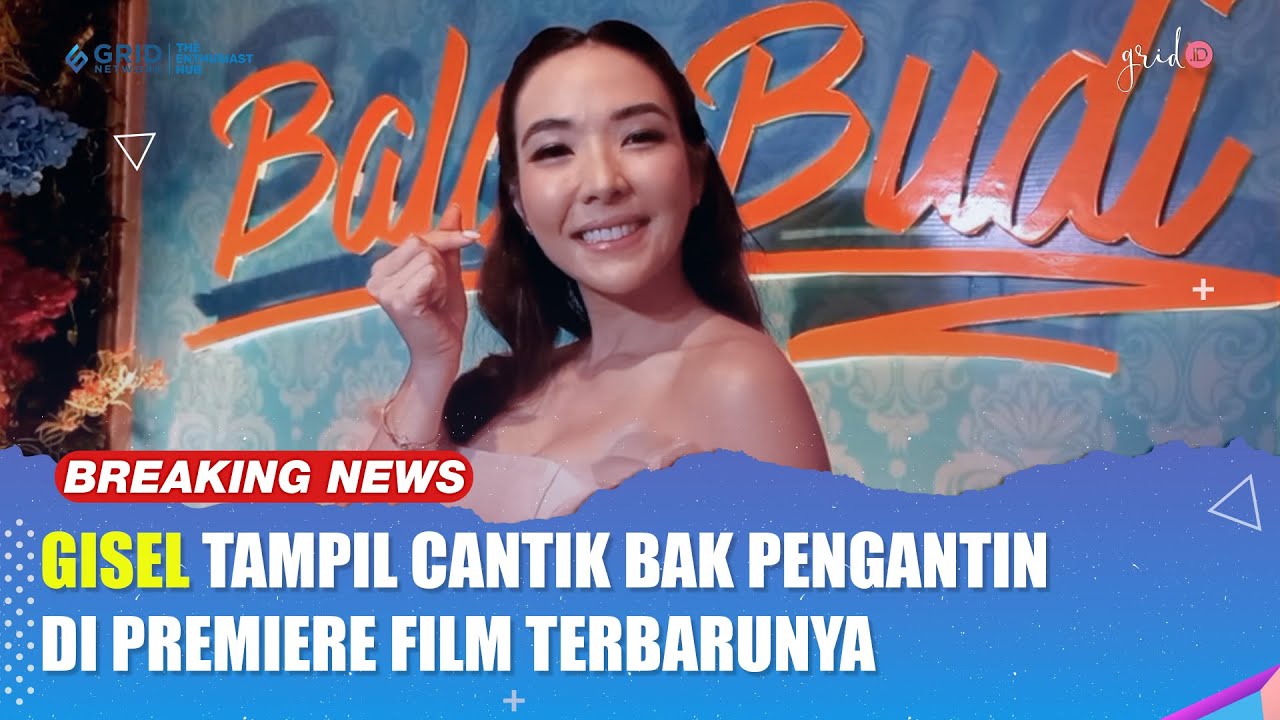 Gisella Anastasia Tampil Cantik Bak Pengantin Di Premiere Film Terbarunya