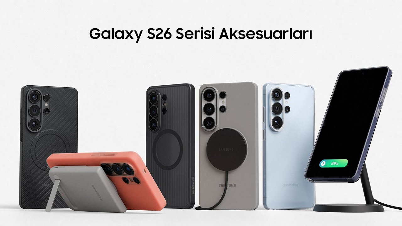 Galaxy S26 Serisi Kılıf ve Şarj Aksesuarları | Samsung
